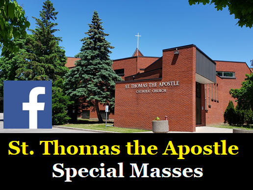 st thomas the apostle special masses