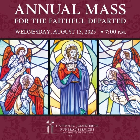 annnual mass for the faithful departed 2025