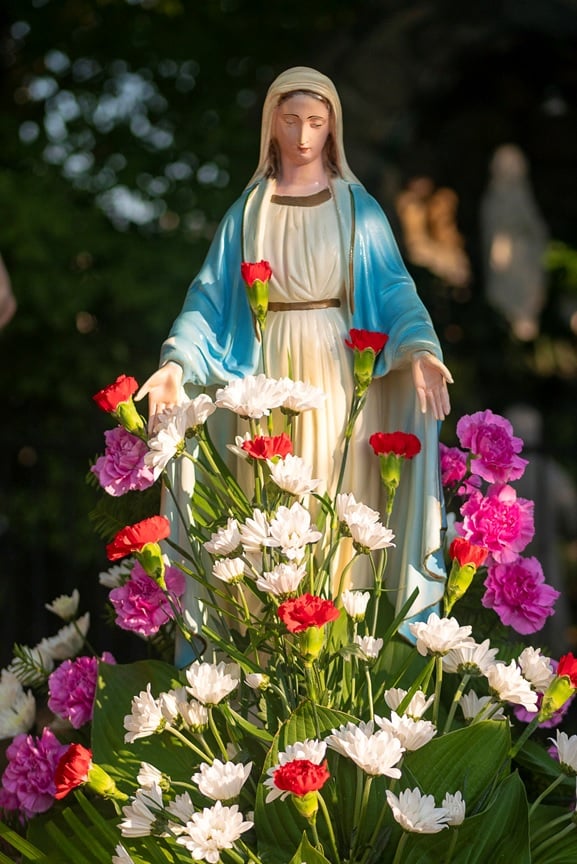 assumption procession august 15, 2025 graphic