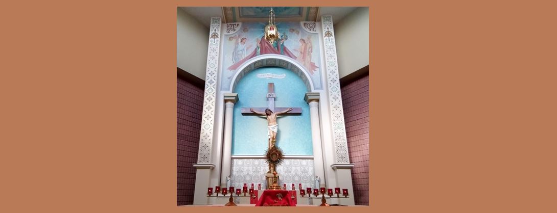 adoration banner 2025