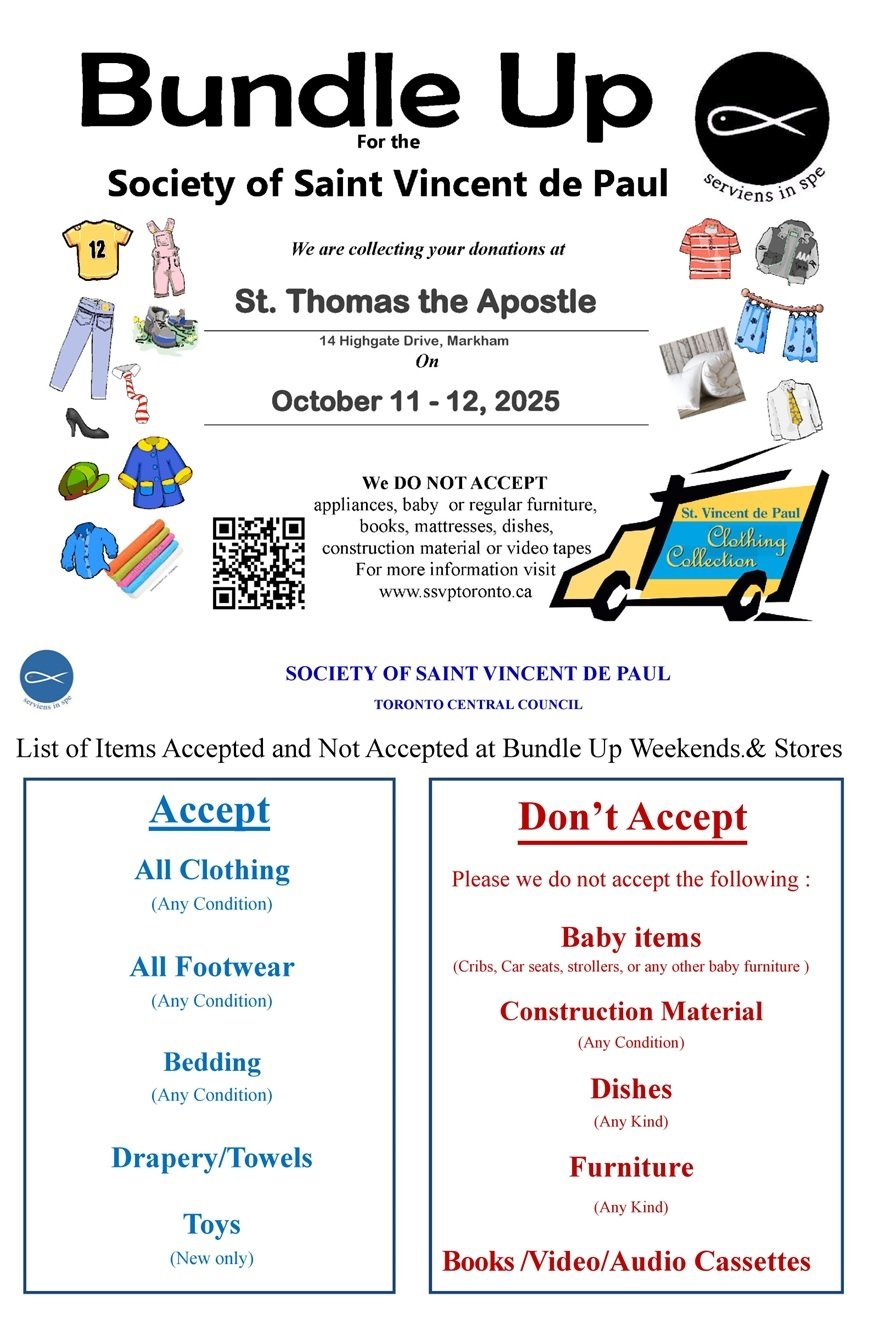 bundle up weekend october 11 2025 complete poster