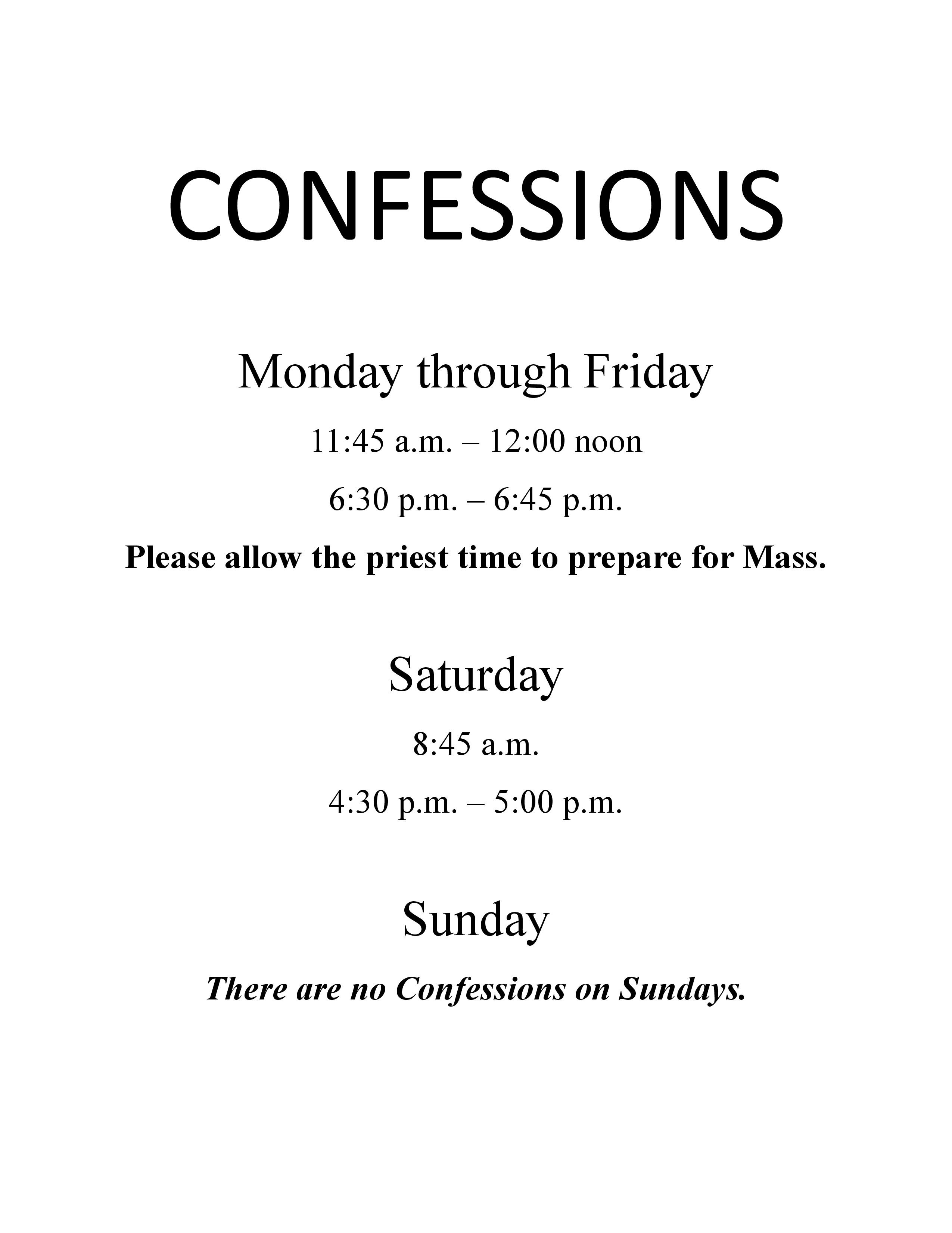 confessions updated july 8 2025