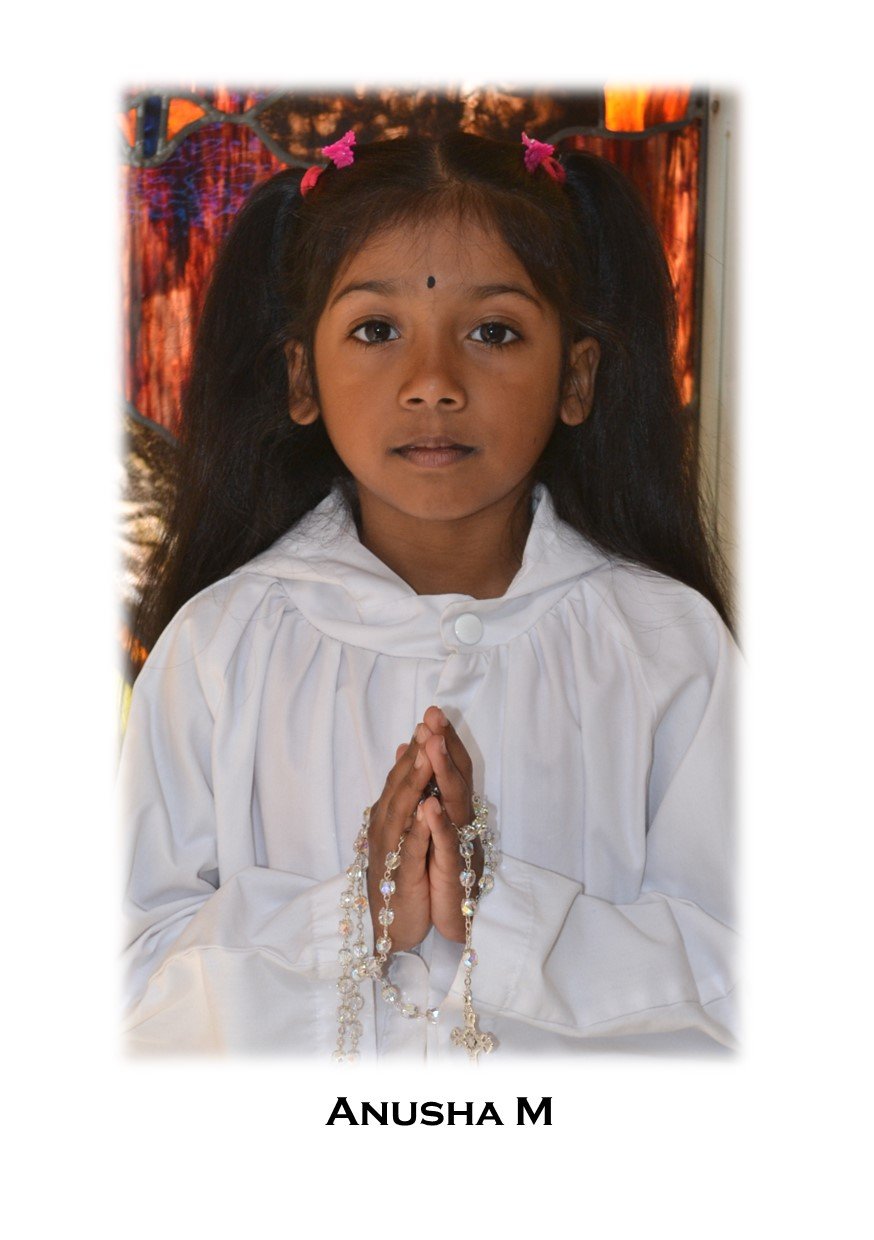 First Communion 2025 - Anusha M
