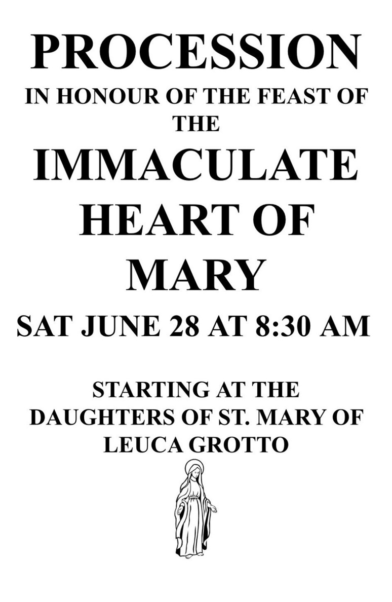 immaculate heart of mary procession june 28 2025