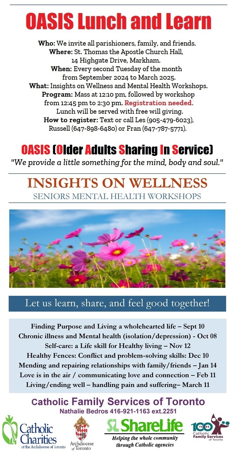 Insights on wellness - sept-march 2024-25 st thomas the apostle updated june 27 2024