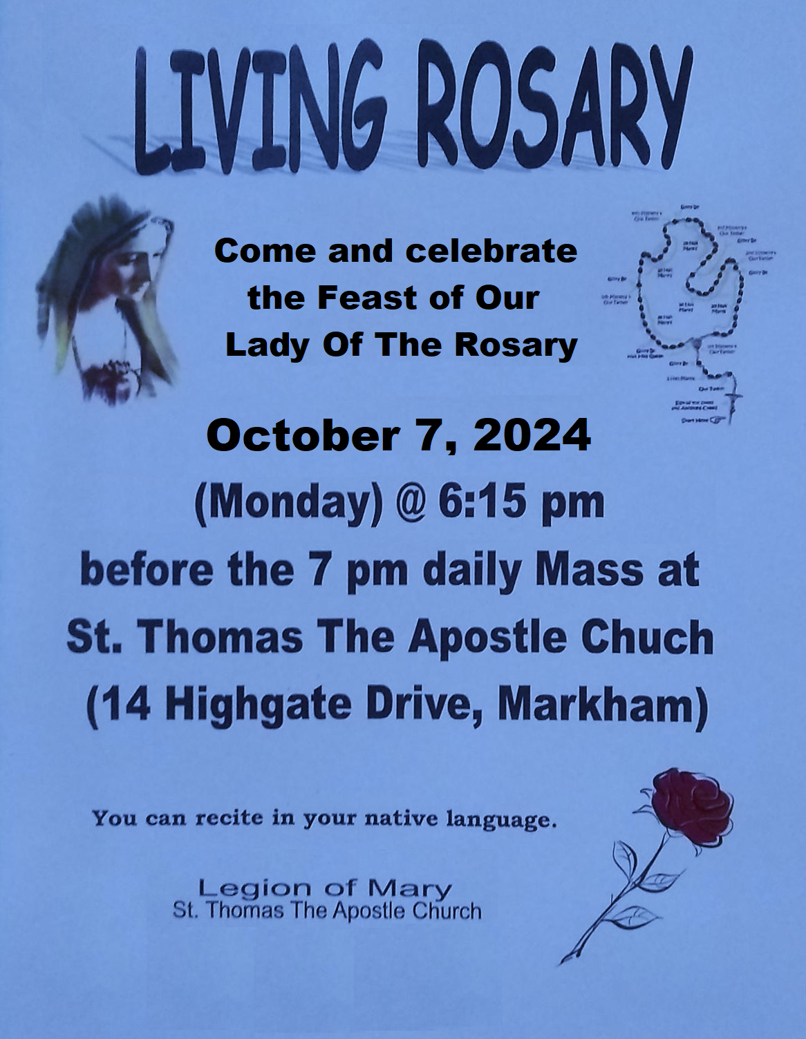 living rosary october 7 2024