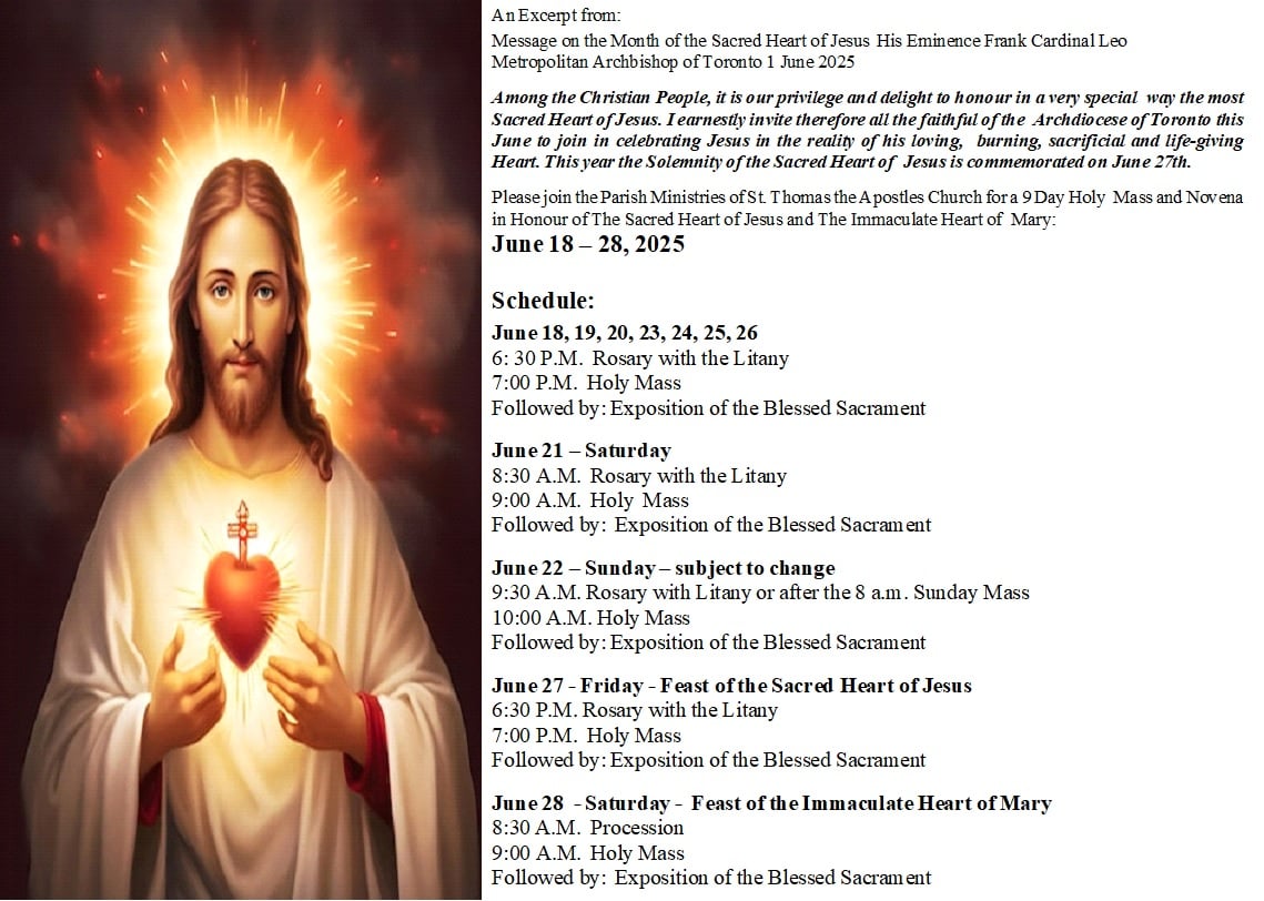 sacred heart novena 2025