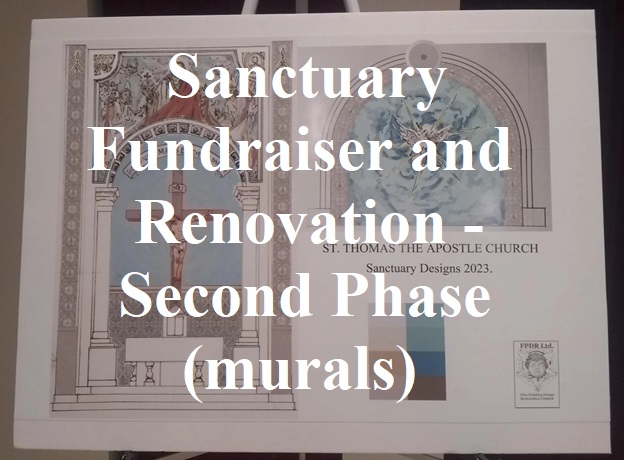 sanctuary fundraiser second phase murals