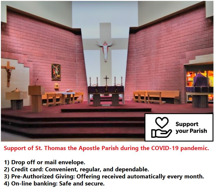 st thomas the apostle support your parish
