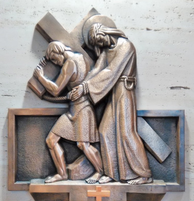 fifth station of the cross
