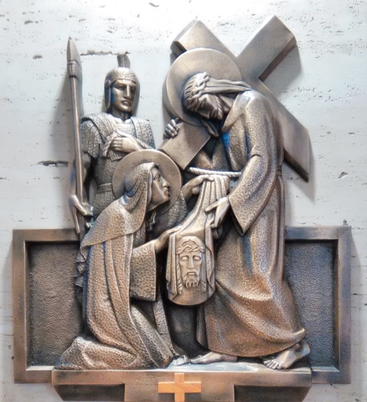 sixth station of the cross